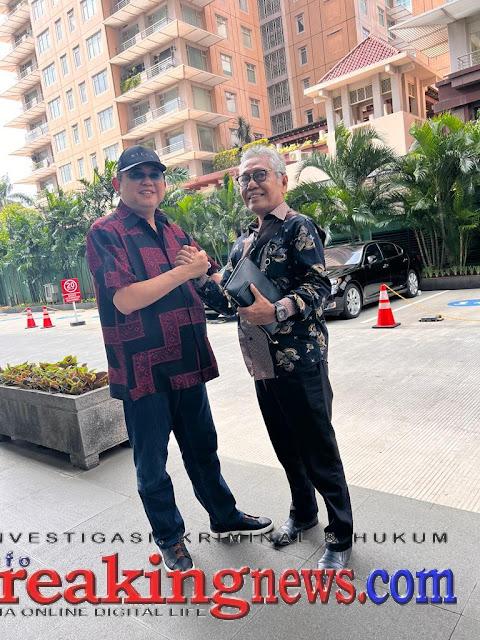 Mr. emil F simatupang Bersama Advokat LUCAS